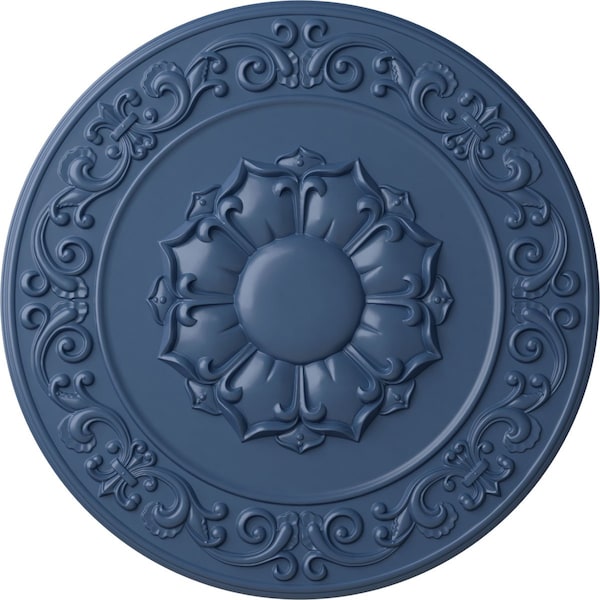 Ekena Millwork Sydney Ceiling Medallion (Fits Canopies up to 5 3/4"), Hand-Painted Americana, 27 3/4"OD x 2"P CM27SYAMF - main
